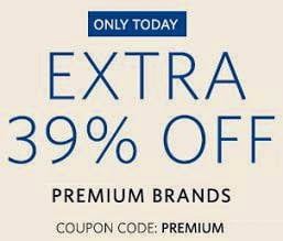 Myntra One Day Offer: Premium Brand Men / Women Fashion Wear – Flat 39% Extra Off