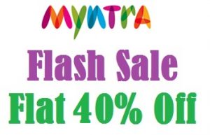 Fashion Sale: Branded Fashion Wears – Flat 38% Extra Off @ Myntra