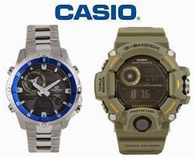Casio Watches – Up to 5% Off + Extra up to 42% Off @ Myntra