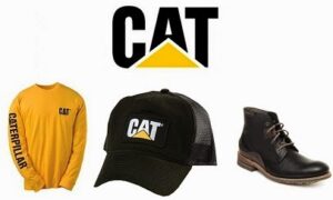  CAT (Caterpillar) Clothing , Footwear - Flat 50% Off