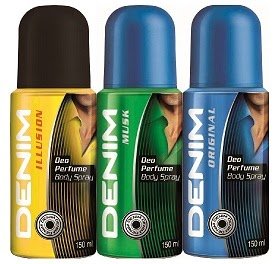 Denim Deodorant (Pack of 3) for Rs.139 @ Amazon