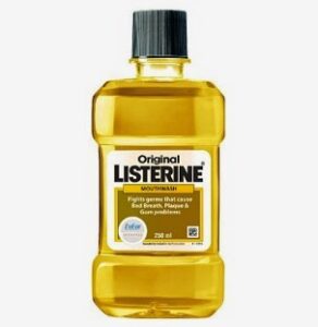 Listerine Original Mouthwash 500 ml worth Rs.265 for Rs.238 @ Amazon