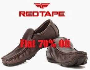 Flat 70% Off on Red Tape Men’s Casual & Formal Footwear @ Amazon