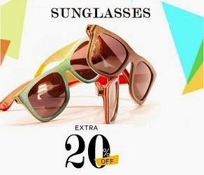 Flat 20% Extra Discount on Branded Sunglasses (Ray Ban, IDEE, Fastrack, Vogue & more)