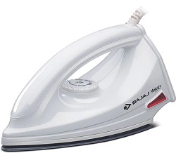 Bajaj DX-6 1000W Dry Iron with Advance Soleplate and Anti-bacterial German Coating Technology