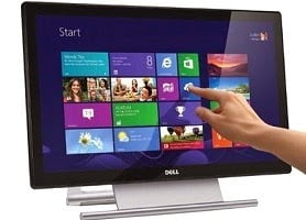 Dell 21.5 inch LED Backlit LCD - S2240T Touch Monitor
