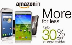 Get up to 30% Off on Select Latest Mobiles @ Amazon