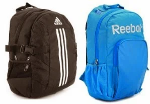 Flat 60% Off on Adidas & Reebok Backpack & Duffle Bags @ Flipkart
