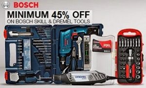Bosch Skill Home Improvement Tool: Minimum 45% Discount