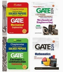 GATE Exams Preparation Books - Min 40% Off