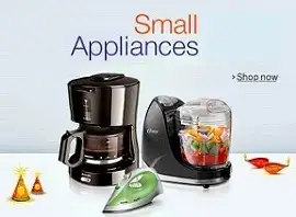 Great Discount Deal: Philips, Bajaj, Prestige, Inalsa, Orpat Small Home / Kitchen Appliances – Up to 35% Off  @ Amazon