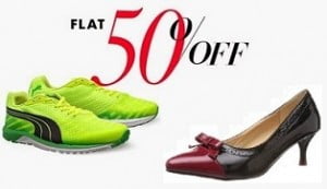 Minimum 50% Off on Men / Women / Boys / Girls Footwear