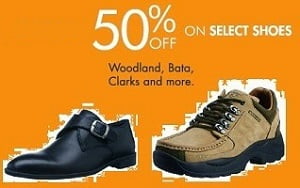 Super Discount Offer: Minimum 50% Off on Men / Women Footwear (Woodland, Liberty, Bata & more)