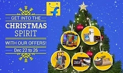(Last Day) Enjoy the Christmas Week with Flipkart’s Sale + Standard Chartered Cash back offer (22-26 December’14)