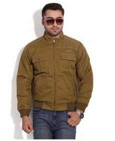 Duke Brown Cotton Quilted Jacket