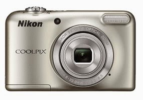 Nikon Coolpix L29 16.1 MP Point and Shoot Camera with 5x Optical Zoom