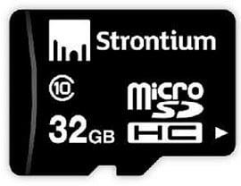 Strontium 32GB MicroSDHC Memory Card (Class 10) for Rs.363 @ Amazon