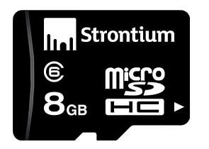 Strontium 8GB MicroSDHC Memory Card (Class 6) for Rs.111 @ Amazon (Limited Period Deal)