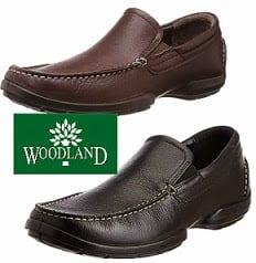 Woodland Mens Leather Sneakers - Min 50% off