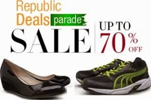Amazon Republic Day Offer: Up to 70% Off on Premium Brand Mens / Womens Footwear