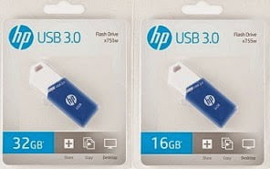 HP 3.0 Utility Pen Drives: 8GB