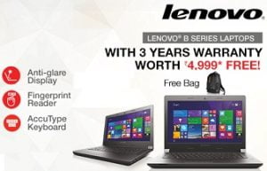 Lenovo Laptops - Peace of Mind Offer