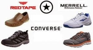 Sale on Mens Shoes: Converse up to 68% Off | Red Tape 75% Off | Merrell 60% Off