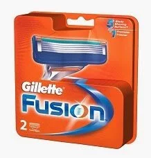 Gillette Fusion Manual Shaving Razor Blades 2s Pack