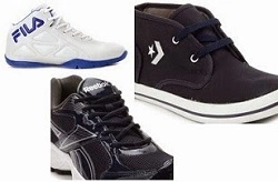 Reebok, Fila & Converse Shoes : Flat 50% Off