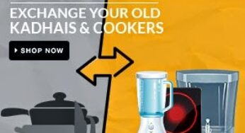 Up to Rs.2000 Extra Off on Home & Kitchen Appliances (Exchange your Old Kadhai, Pressure Cooker, Sandwich Maker, Mixer Grinder & many more)