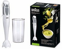 Braun Multiquick MQ300 Hand Blender worth Rs.6150 for Rs.2695 (Limited Period Deal)