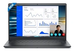 Dell Vostro 3425 Laptop, R3-5425U, 8GB DDR4, 256GB SSD, Win 11 + Office H&S 2021, 14.0" (35.56 Cms) FHD WVA AG 250 nits