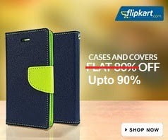 Mobile Cases & Covers | Screen Guard: Up to 90% Off @ Flipkart