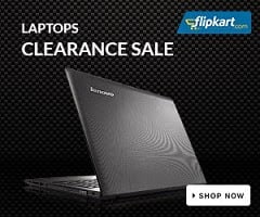 Laptop Clearance Sale: Dell, HP, Asus, Lenovo Brands @ Flipkart