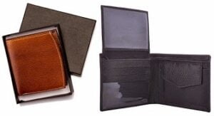Men's Leather Wallet: Buy 1 Get 1 Free