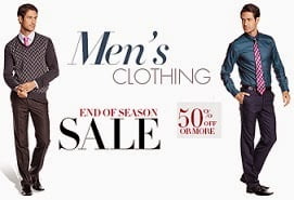 Minimum 50% Off on Men’s Clothing & Sunglasses @ Amazon