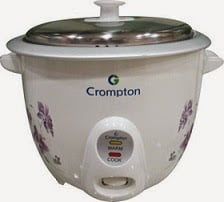 Crompton Greaves MRC61-I 1.5 L Electric Rice Cooker with Steaming Feature worth Rs.1795 for Rs.1099 Only @ Flipkart