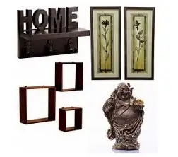 Mega Clearance Sale: Flat 70% Off on Home Decor Products (Painting, Wall Shelf, Light Lamps & more) @ Flipkart