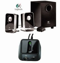 Logitech LS21 2.1 Stereo Multimedia Speaker with Subwoofer worth Rs.1895 for Rs.1499 Only @ Amazon (Lowest Price)
