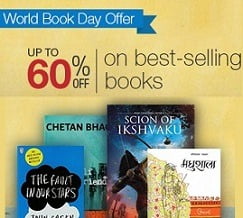 World Book Day Offer: up to 60% Off on Best Selling Books