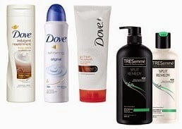 Flat 20% Off on Dove & TRESemme Beauty & Personal Care Products