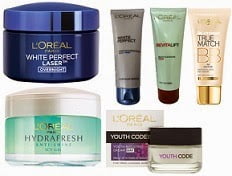 Flat 20% Off on Loreal Paris Beauty & Personal Care Products
