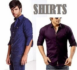 Men's Casual / Formal Shirts - 50% to 70% Off