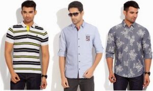 Flat 50% Off on Premium Brand Men's Clothing (Lee, UCB, Wrangler, Gant, French Connection, Ed-Hardy & more)