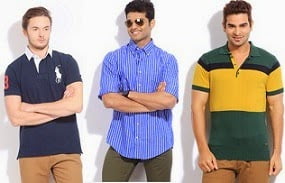 Minimum 50% Off on Premium Brand Shirts, T-Shirts and more @ Flipkart (Deep Discounted for Limited Period)