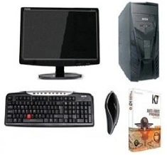 DESKTOP PC Full System with 15" LCD & New Core 2 Duo, 2GB RAM /160 GB HDD