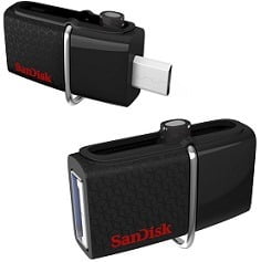 SanDisk Ultra Dual Drive M3.0 32 GB OTG Drive for Rs.419 @ Amazon