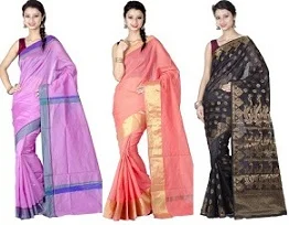 Minimum 75% Off on Banarasi Silk, Cotton Sarees