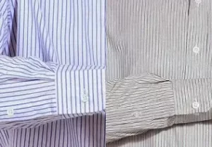 Cuffle Men's Striped Formal Shirt (Cotton Blend)