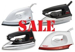 Dry Iron – Flash Sale (Up to 65% Off) @ Amazon